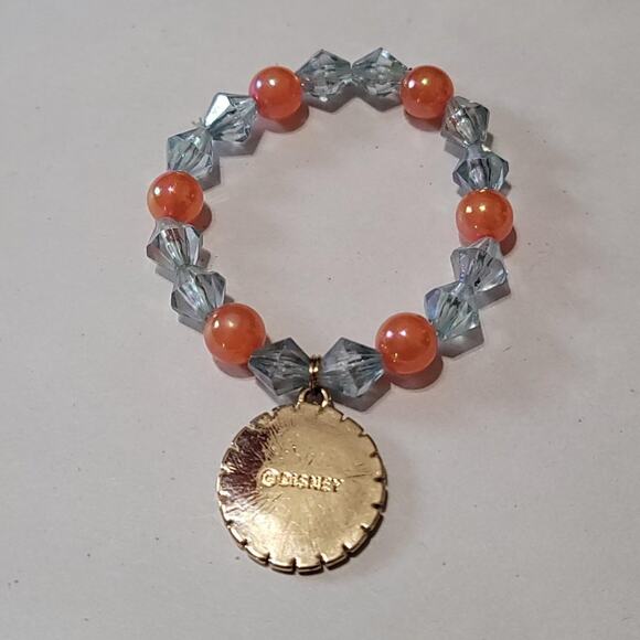 Disney Orange Blue Mixed Moana Elastic Bracelet - Picture 2 of 8